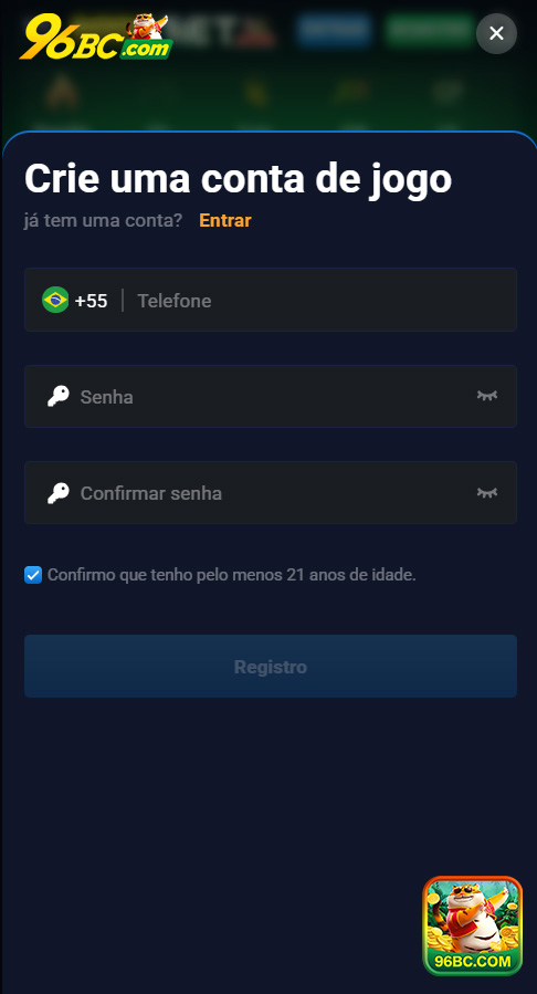 96bc.com Por Que Criar Conta na 96bc.com?